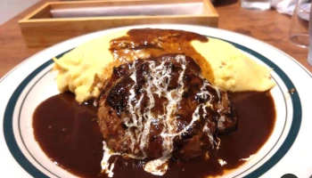 ハンバーグと洋食の店 くるくる - 長岡京市