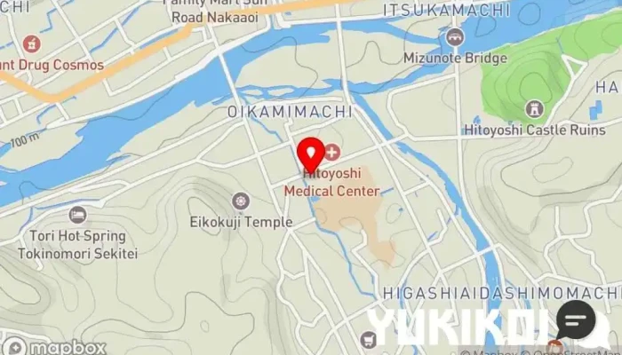 の地図 042CURRYBASE（ゼロヨンニカリィベイス） スパイスカレー専門店 カレー店 で 人吉市