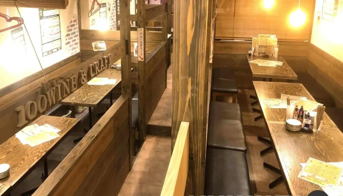 100winecraft 久米川ダイニング 雰囲気 - 東村山市