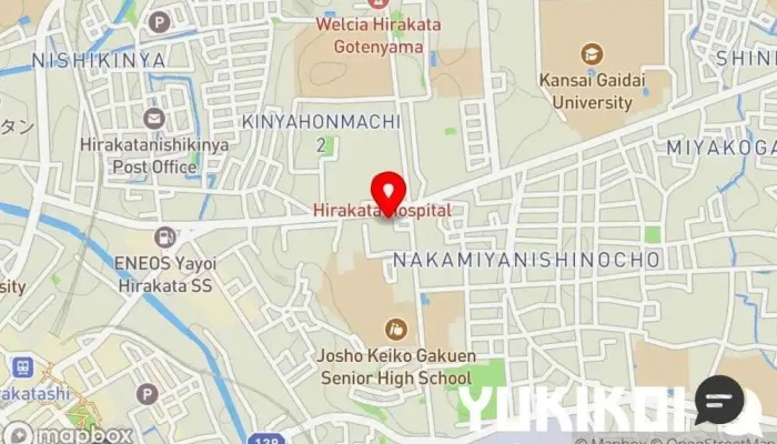 の地図 AGES CAFE ピザ店, カフェ・喫茶 で 枚方市