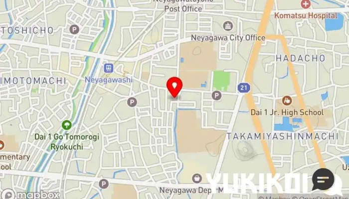 の地図 Asian Restaurant Pinoy（ピノイ） アジア料理店, フィリピン料理店, レストラン で 寝屋川市
