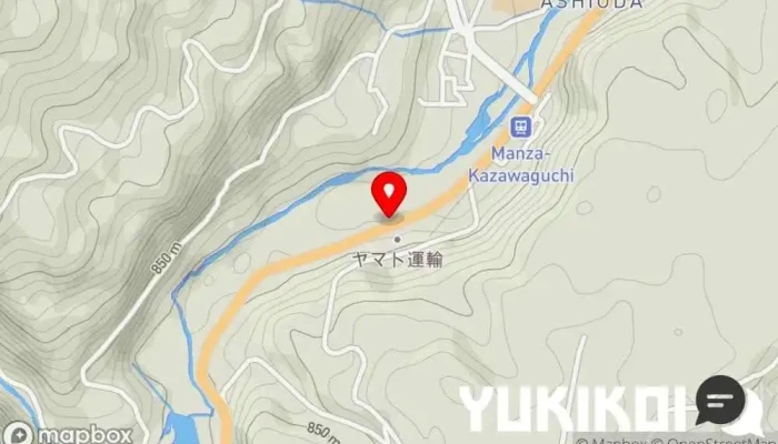 の地図 Binshi レストラン で 嬬恋村