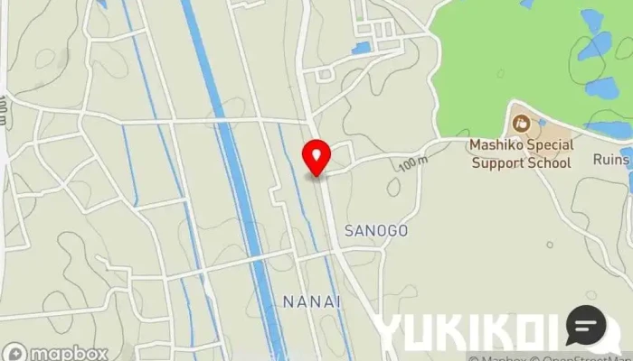 の地図 BISTRO TAKESHI レストラン で 益子町
