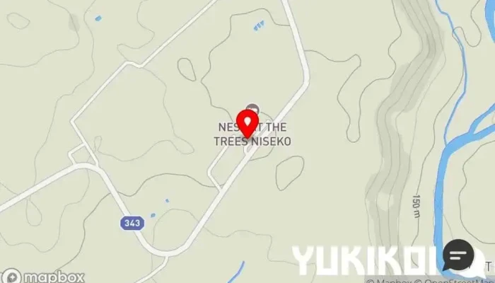 の地図 BLACK WOOD GRILL レストラン で 倶知安町