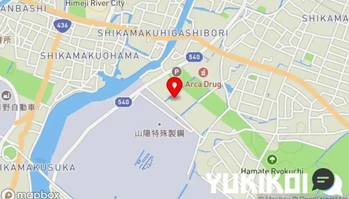 の地図 breakthrough レストラン で 姫路市
