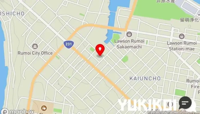 の地図 C-レストラン 定食屋 で 留萌市