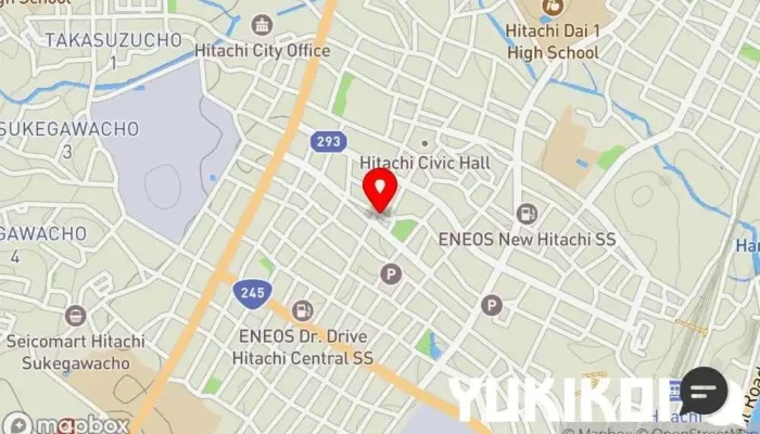 の地図 cafe de chouchou(カフェドシュシュ) カフェ・喫茶, コーヒーショップ・喫茶店, コーヒー ショップ, スイーツ店, テイクアウト, レストラン で 日立市
