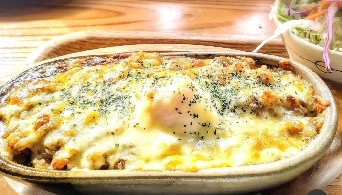Cafe マシコビト -  ラザニア - 益子町