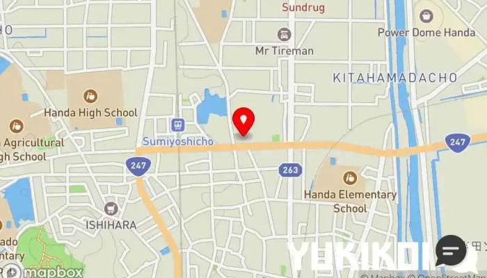 の地図 Cafe&Beerhall Re-BRICK ビアホール で 半田市