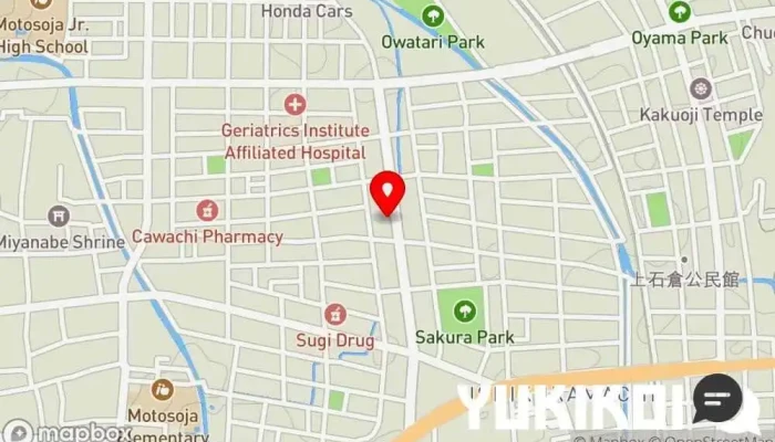 の地図 Caféレストラン ガスト 前橋西店 ファミリー レストラン, 朝食レストラン, 日本式洋食レストラン, 宅配/出前, テイクアウト, レストラン, 洋食レストラン で 前橋市