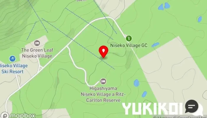 の地図 Chuan Niseko Village 川味ニセコ 鍋料理店, デリバリー中華料理店, 四川料理店 で ニセコ町