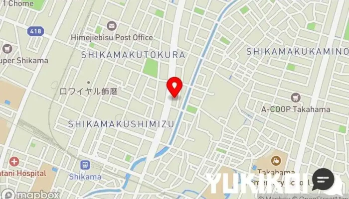 の地図 CoCo壱番屋 飾磨区下野田店 カレー店 で 姫路市