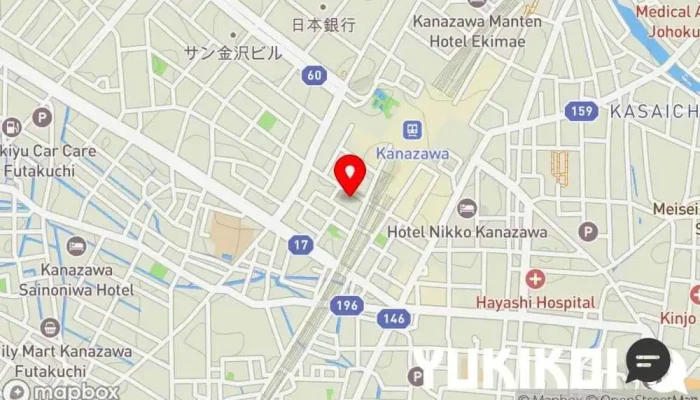 の地図 Da TAKE(ダ・タケ) 駅西店【金沢 イタリアン】 イタリア料理店, グリル, ナポリ料理店（イタリア）, ピザ店, シーフード・海鮮料理店 で 金沢市