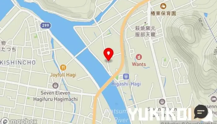の地図 DAILY KICHIN SAKURA レストラン で 萩市