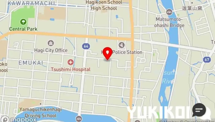 の地図 dondon labo(どんどんラボ)アトラス萩店 うどん屋 で 萩市