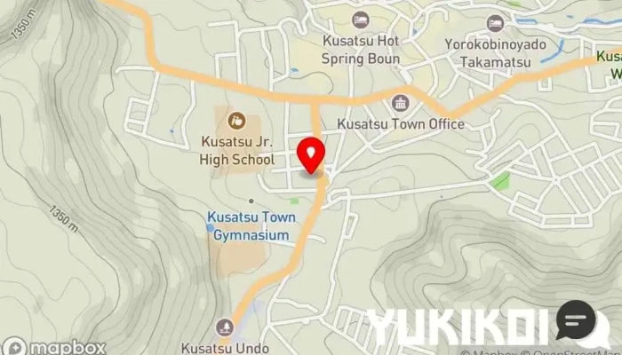 の地図 GGC草津温泉門店 上州牛ステーキとハンバーグ専門店 ステーキハウス, 肉料理店, レストラン で 草津町