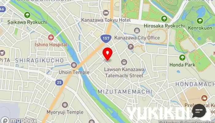 の地図 Hay Naku! Philippine restaurant レストラン, フィリピン料理店, 居酒屋 で 金沢市