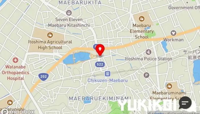 の地図 Ito Momo Nepal Cafe & Curry House インド料理店 で 糸島市