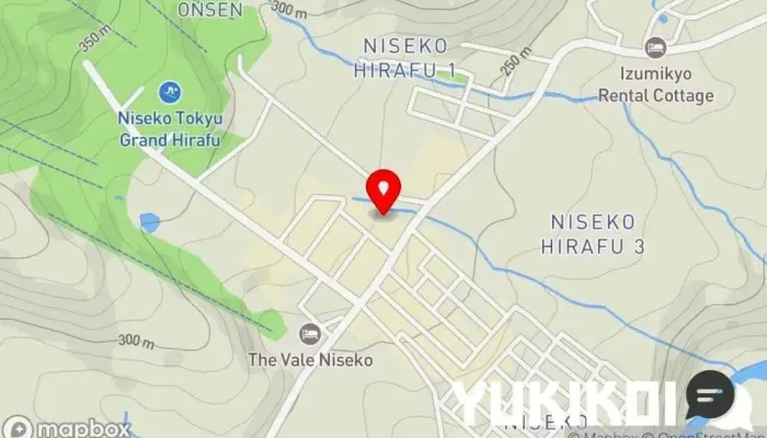 の地図 Kitchen レストラン で 倶知安町