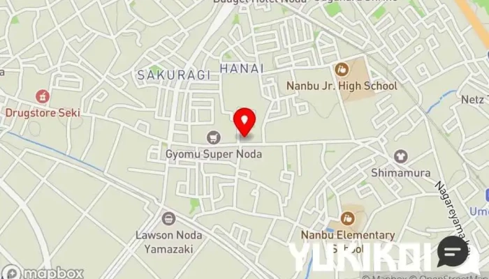 の地図 KOUJI SANDWICH（コウジサンドイッチ） サンドイッチ店, ベーカリー, コーヒーショップ・喫茶店, レストラン で 野田市