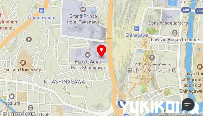 の地図 LUXE DINING HAPUNA ビュッフェ レストラン, レストラン で 港区