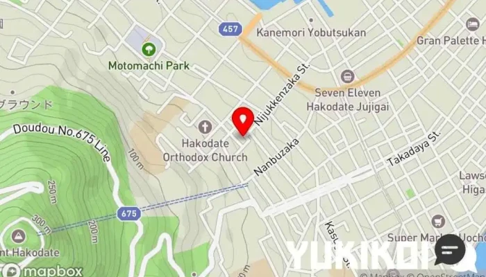の地図 maison FUJIYA Hakodate レストラン で 函館市