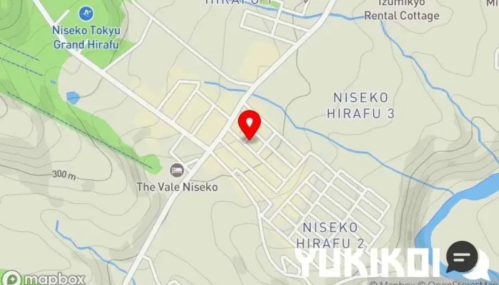 の地図 MAME niseko レストラン で 倶知安町