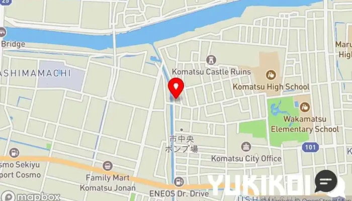 の地図 Mieux Le Mieux ミュー･レ･ミュー フランス料理店 で 小松市