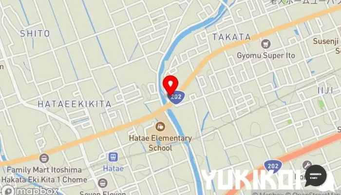 の地図 MiNo田（ミノダ） 和食店, カフェ・喫茶 で 糸島市