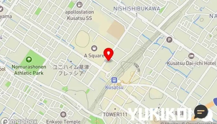 の地図 nalucafe ハワイ料理店, バー, カフェ・喫茶 で 草津市