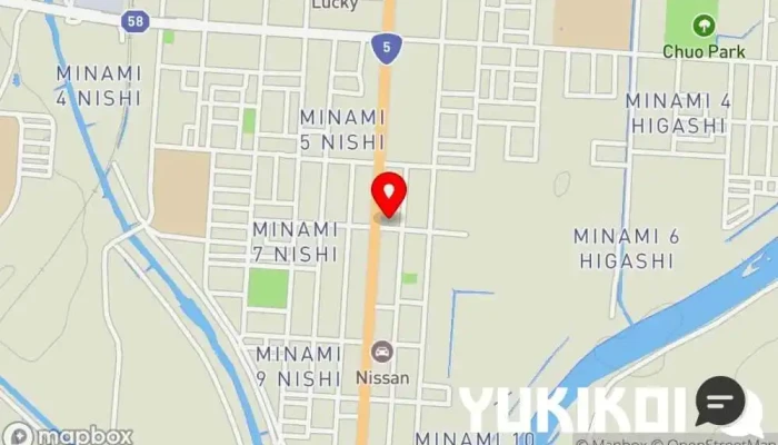 の地図 Niseko Pizza 倶知安店 レストラン で 倶知安町