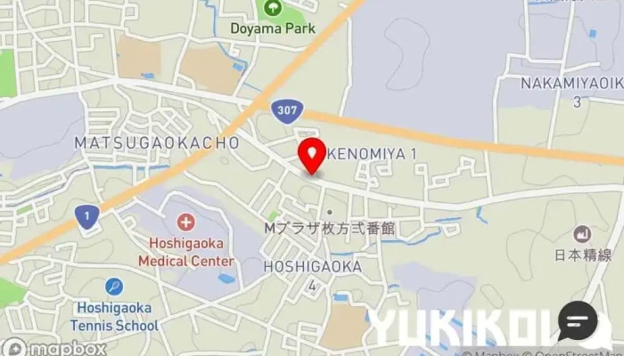 の地図 nu's kitchen 宅配/出前, ファースト フード店, ハンバーガー店, カレー店, テイクアウト, 肉料理店, 軽食店, 牛タン店, とんかつ店 で 枚方市