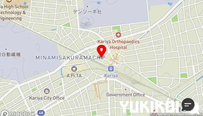 の地図 papachacha FRIEND’S 刈谷駅前店 イタリア料理店 で 刈谷市
