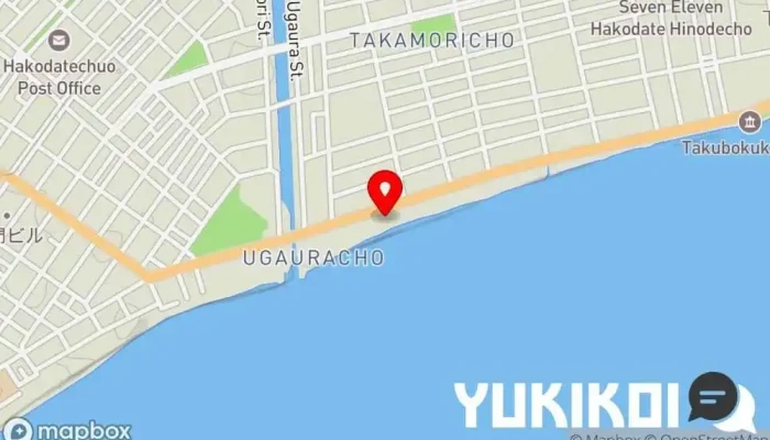 の地図 Pizzeria AMORINO ピザ店, イタリア料理店 で 函館市