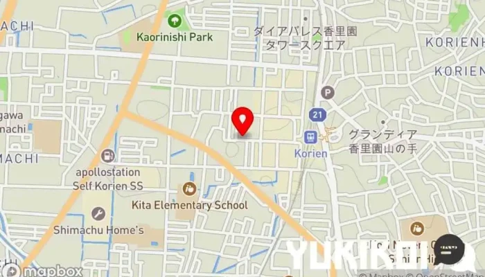 の地図 RAMEN JUNYA ラーメン屋 で 寝屋川市