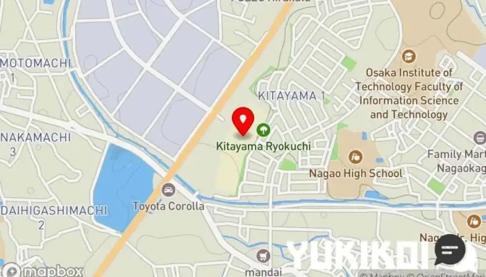 の地図 RANCHOS KITCHEN ニトリモール枚方 レストラン で 枚方市
