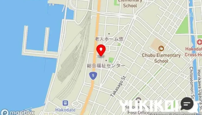 の地図 restaurant Toui イタリア料理店 で 函館市