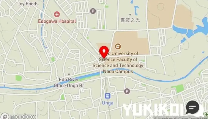 の地図 Restaurant赤レンガ レストラン, 学生食堂 で 野田市