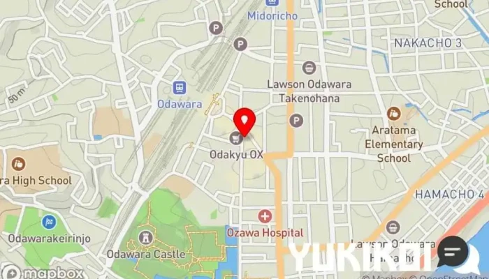 の地図 SAKANA CUISINE RYO 居酒屋, 和食店, テイクアウト, シーフード・海鮮料理店, 寿司店 で 小田原市