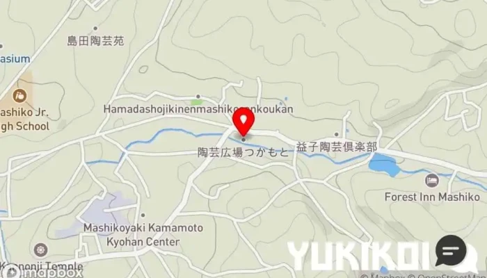 の地図 SAYADO Grill（サヤドグリル） ステーキハウス, ファミリー レストラン で 益子町