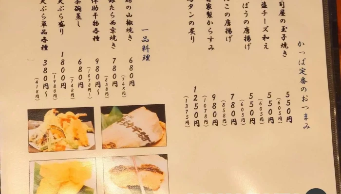 Sushi Dining かっぱ -  メニュー - 日立市