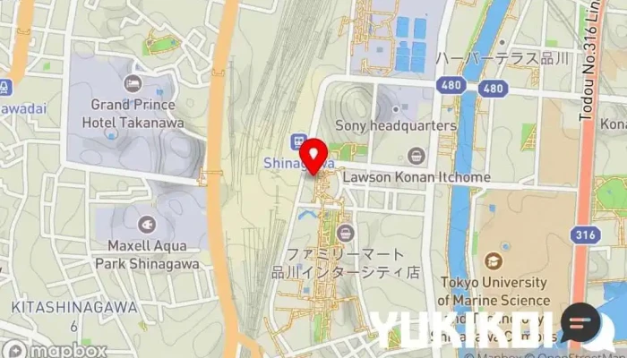 の地図 THE CITY BAKERY アトレ品川 ベーカリー, 朝食レストラン, カフェ・喫茶, コーヒーショップ・喫茶店, レストラン で 港区