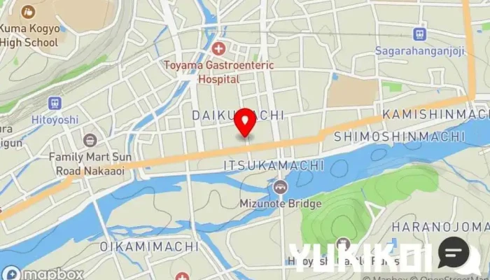 の地図 THE 和慶 《㈲すし天》 和食店, 寿司店 で 人吉市