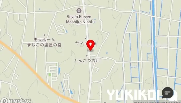 の地図 TOM's BAR ﾄﾑｽﾞﾊﾞｰ バー, レストラン で 益子町