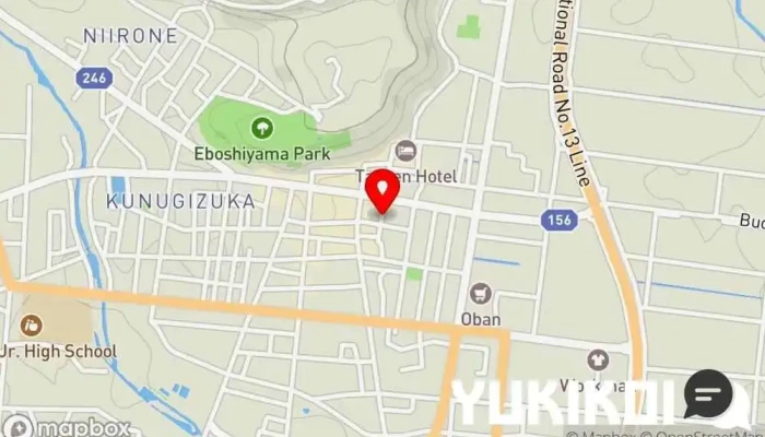 の地図 あかゆ山形店 井上京子の店 居酒屋 で 南陽市