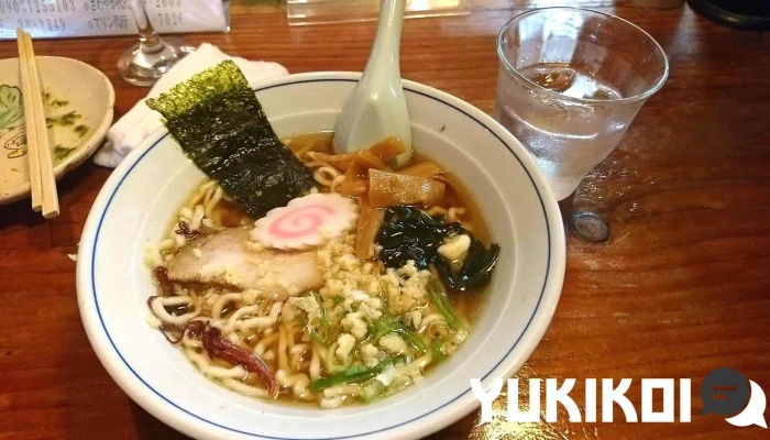 あじ山 -  スープ - 新庄市
