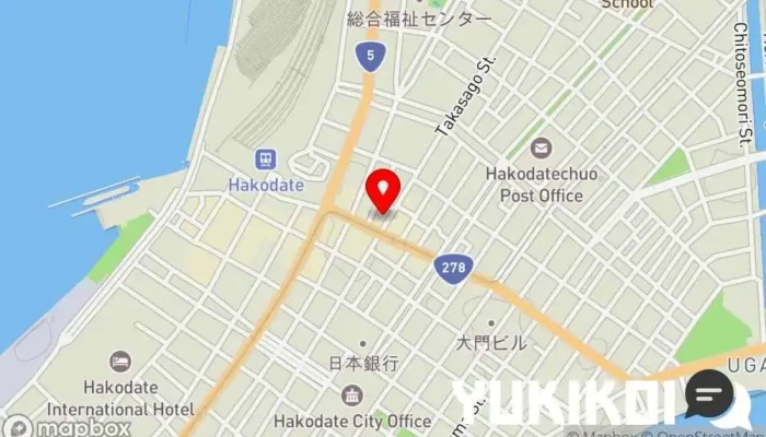の地図 いか太郎 本店 居酒屋 で 函館市
