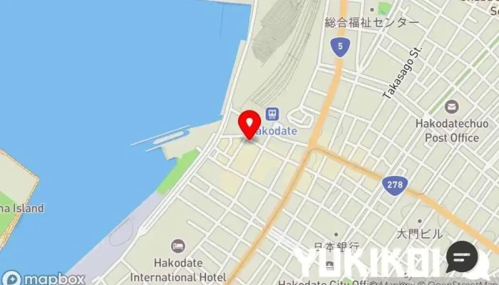の地図 いくら亭 シーフード・海鮮料理店, 寿司店 で 函館市