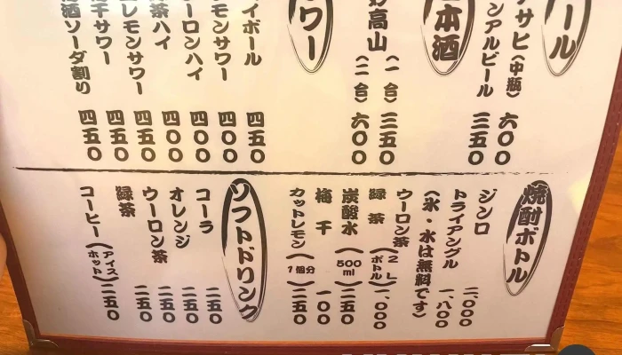 いなほ -  メニュー - 野田市