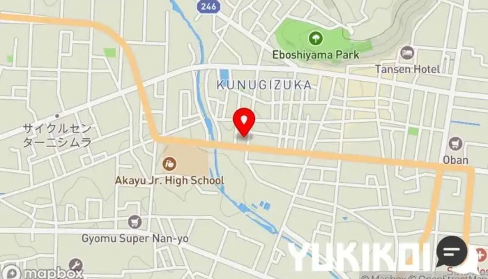 の地図 いもせ食堂 ラーメン屋 で 南陽市